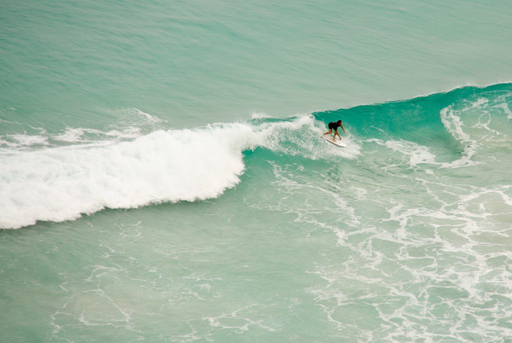 Surfers in Margaret River