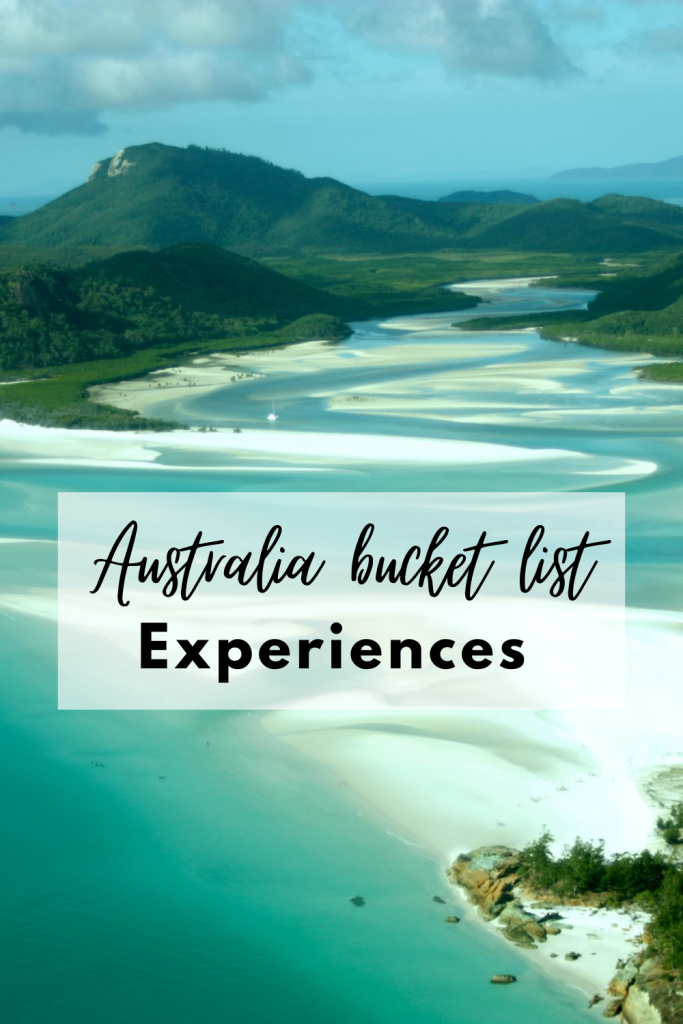 australia bucket list travel experiences