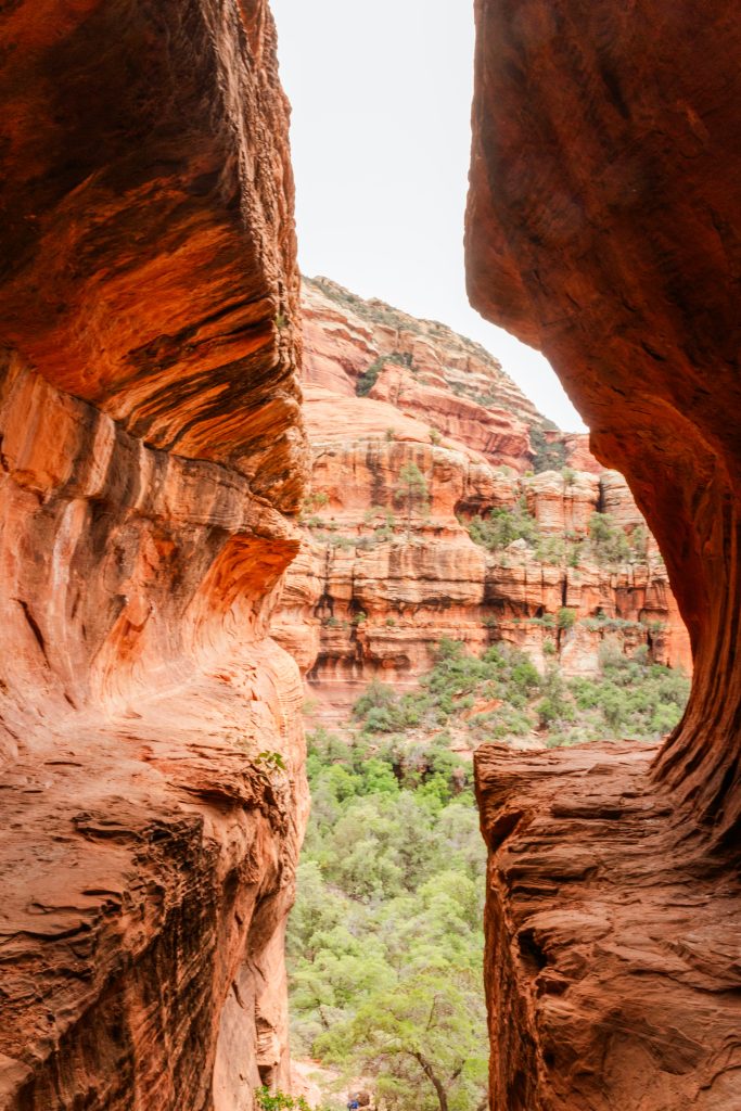 subway cave hike in sedona arizona