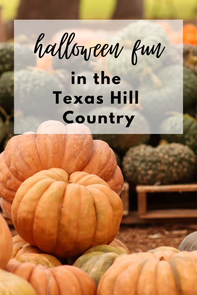 fun halloween activities in the Texas hill country