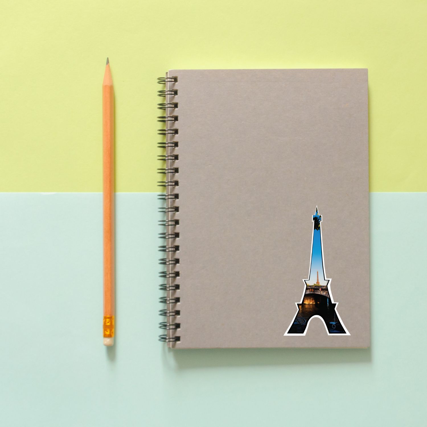 Paris Eiffel Tower Sticker - Image 2