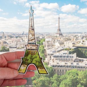 Paris in pictures Eiffel Tower stickers