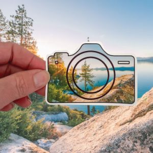 Lake Tahoe photo sticker