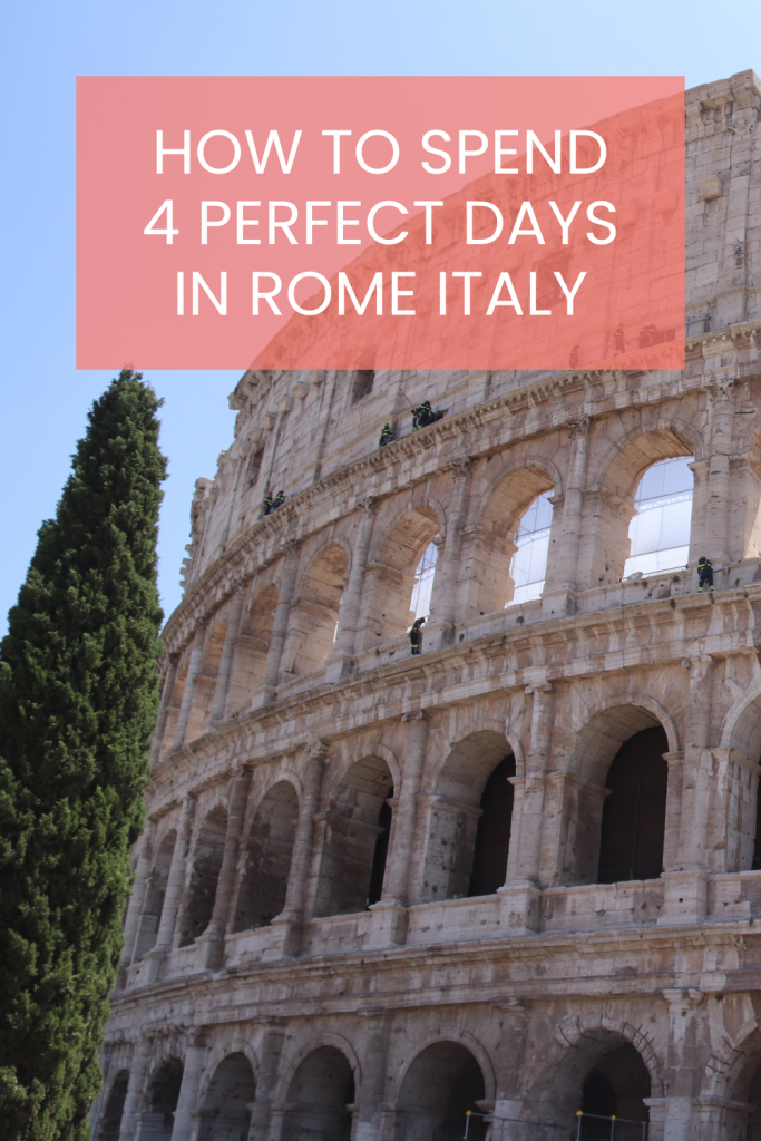 rome italy in 4 days
