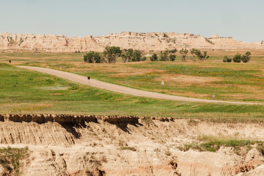 Drive the entire road through the Badlands