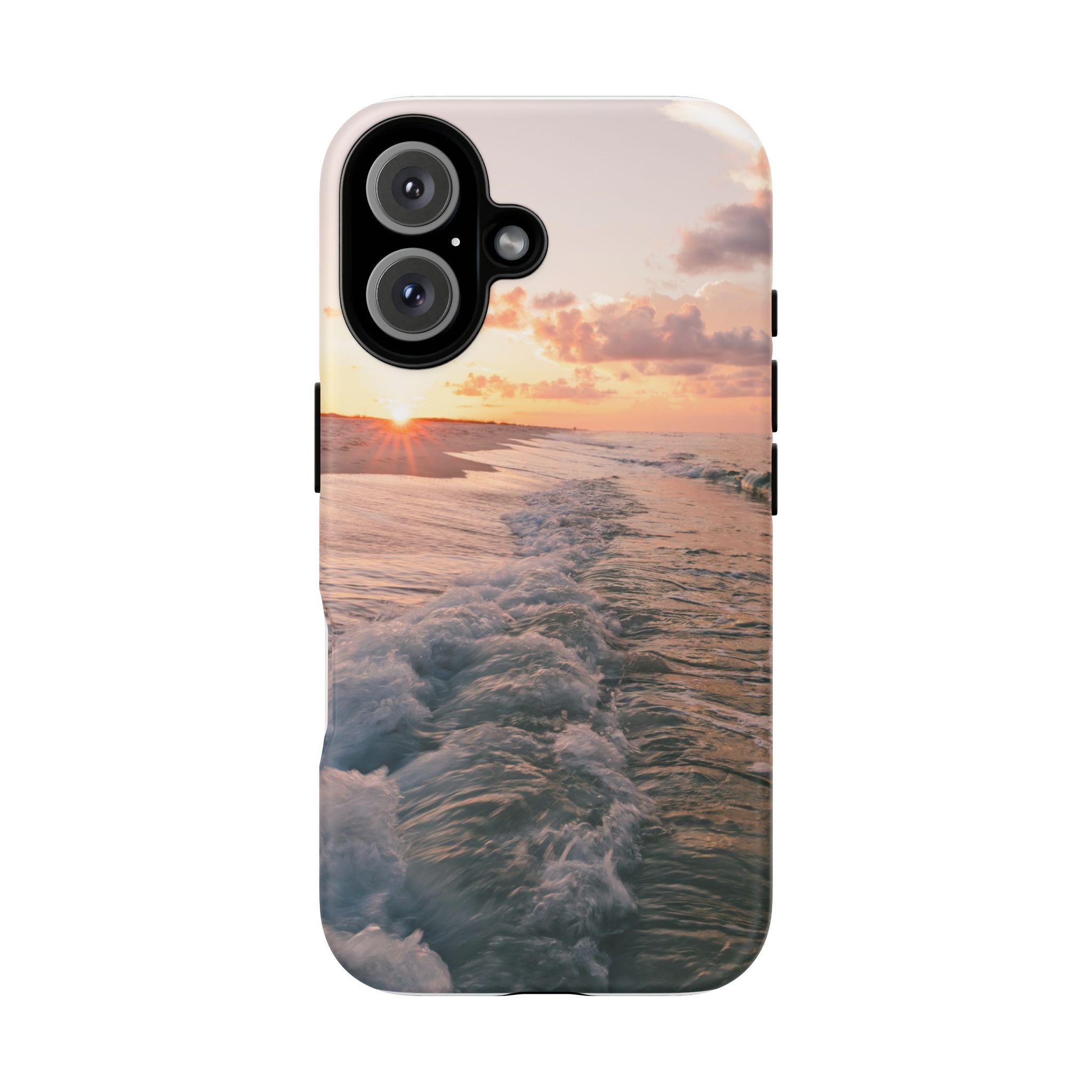Tough Cases for Cell Phone with Sunrise Beach Photo - Image 5
