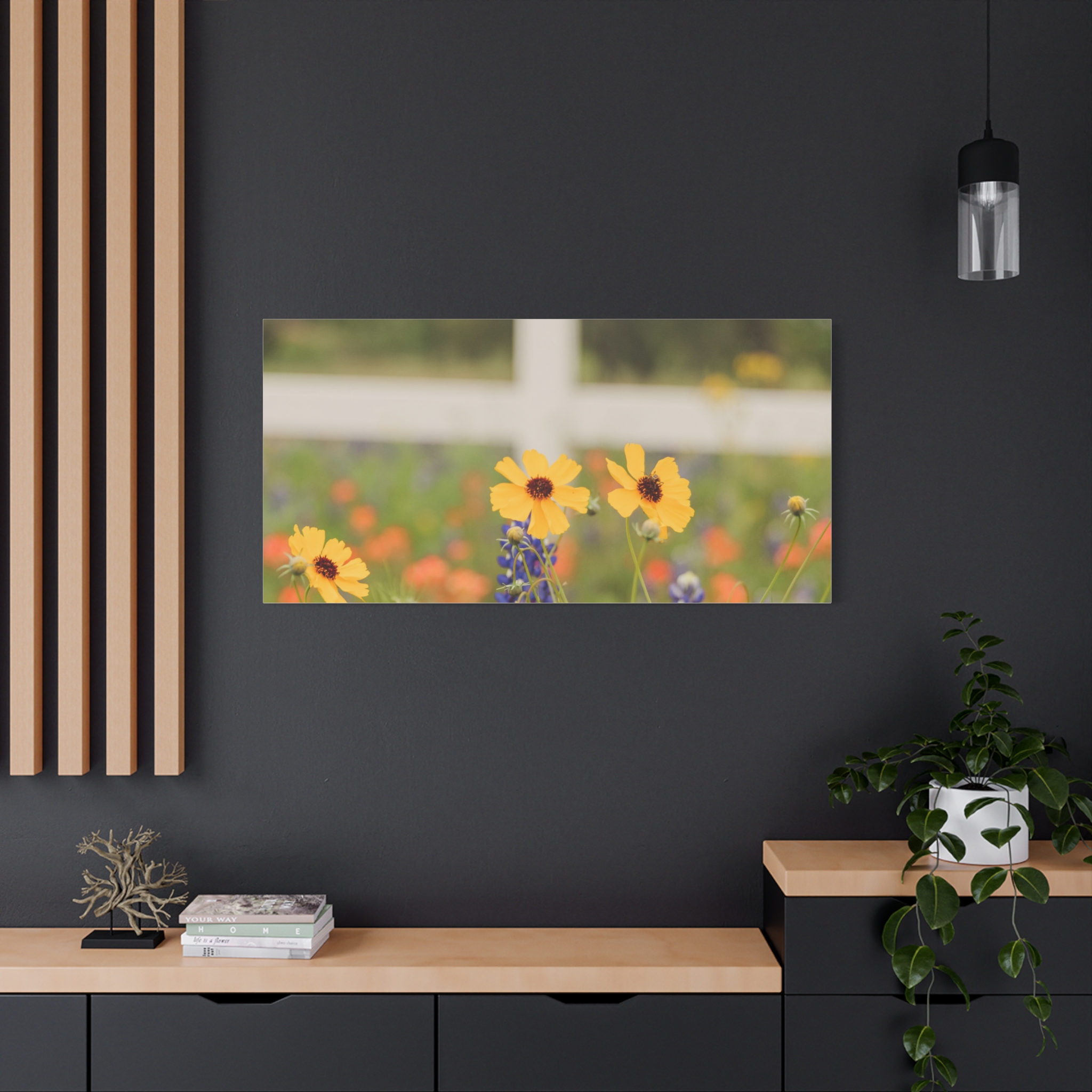 Texas Hill Country Wildflower Canvas - Image 104