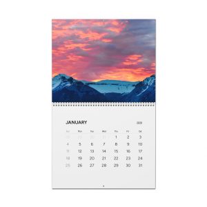 Mountain Landscape Photography Wall Calendar — Scenic Mountain Landscapes from Around the World