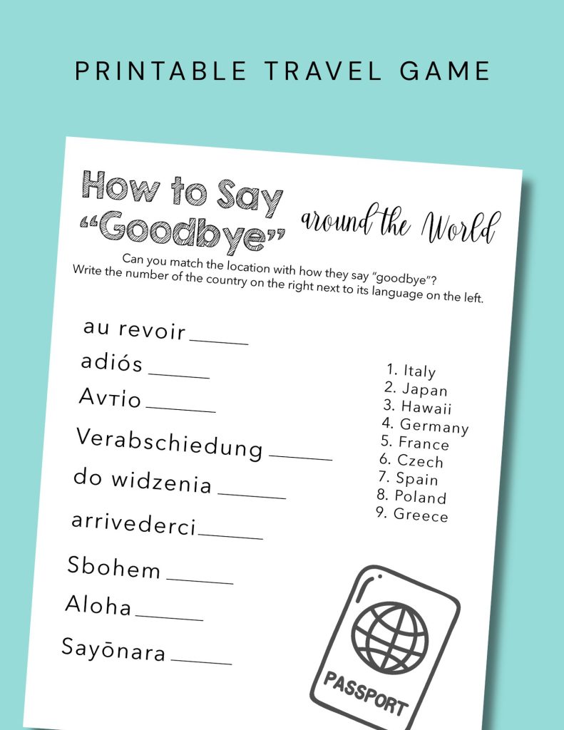 How to Say Goodbye Digital Game