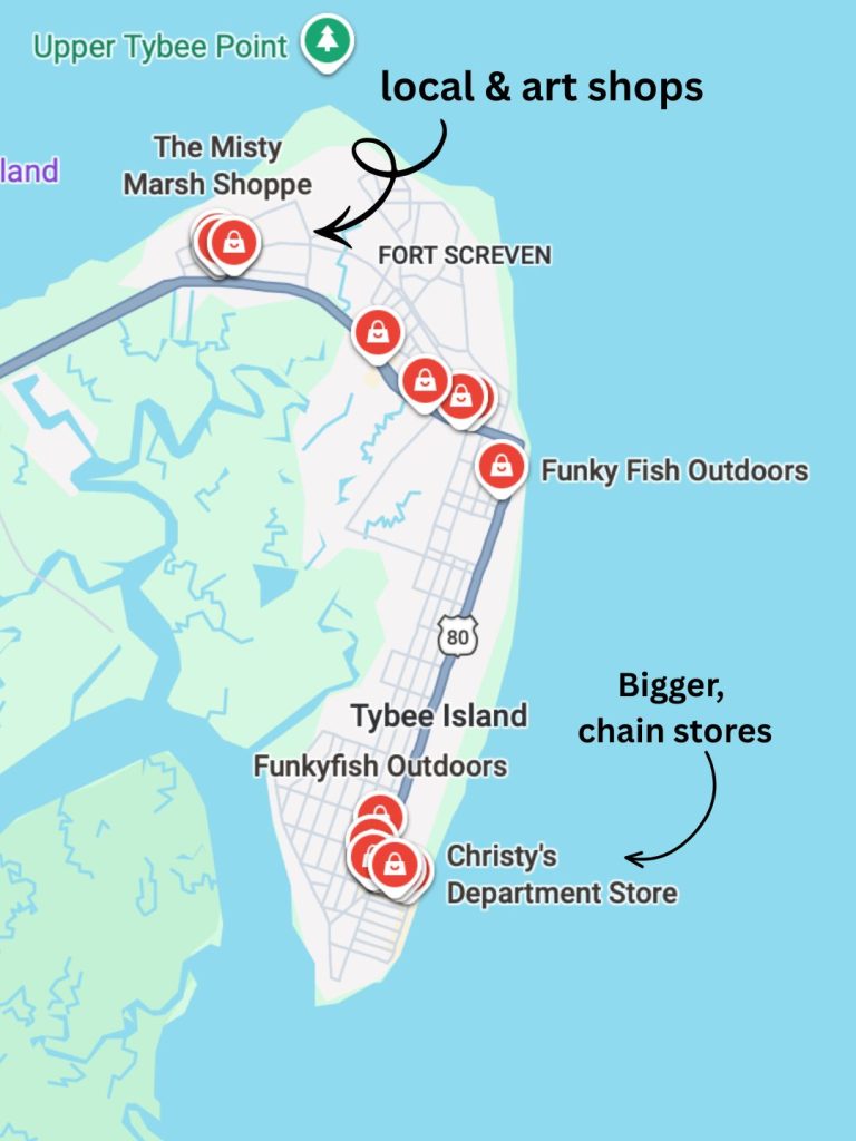 shops of Tybee Island